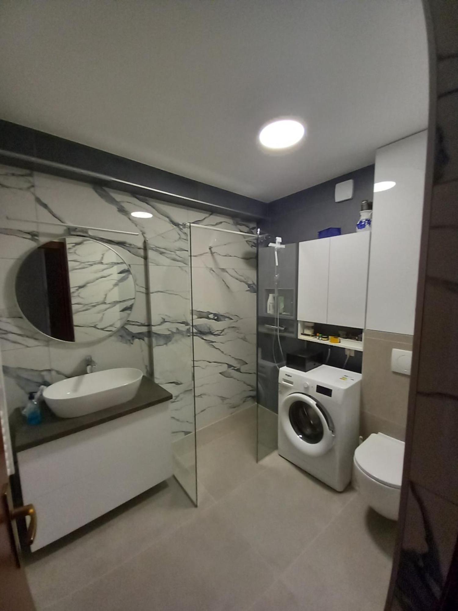 One Bedroom Apartment Terrace Parking Split Exterior foto